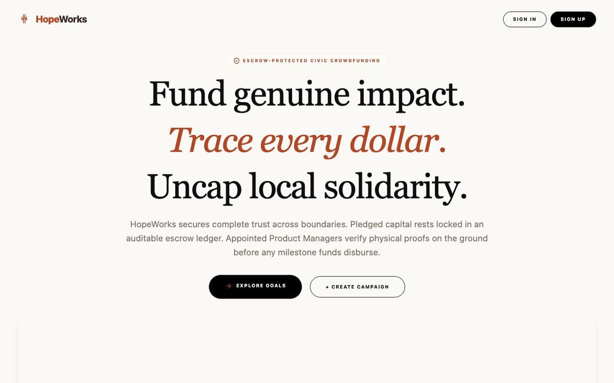 HopeWorks